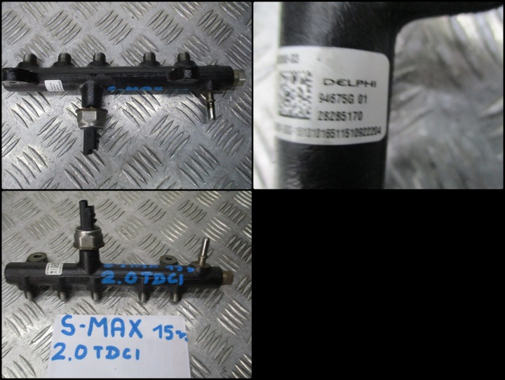 Kraftstoffverteiler Einspritzleiste FORD S MAX 2,0TDCI 16R