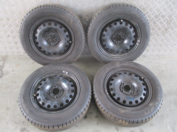 REIFEN RÄDER FELGEN REIFEN STAHL VW UP 1S0 R14 15R