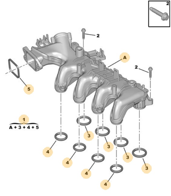 впускной коллектор на ситроен с4
