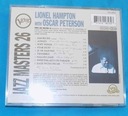 Zdjęcie oferty: Lionel Hampton With Oscar Peterson CD