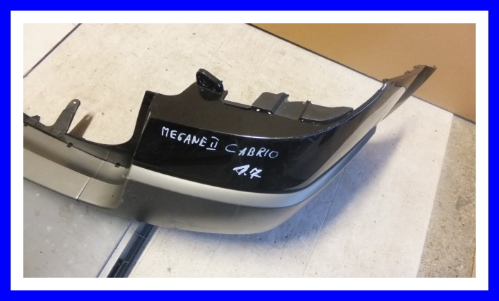 фото №9, Бампер задняя задний renault megane ii cabrio