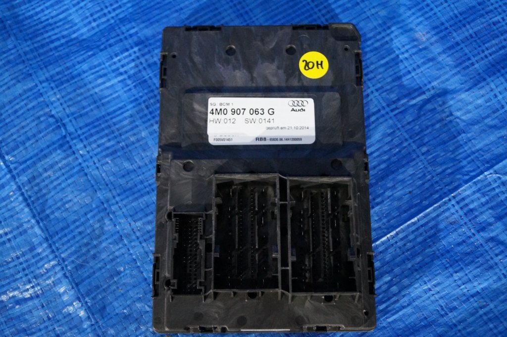 фото №1, Audi q7 4m 15r блок управления блок управления бортовой сетью 4m0907063g