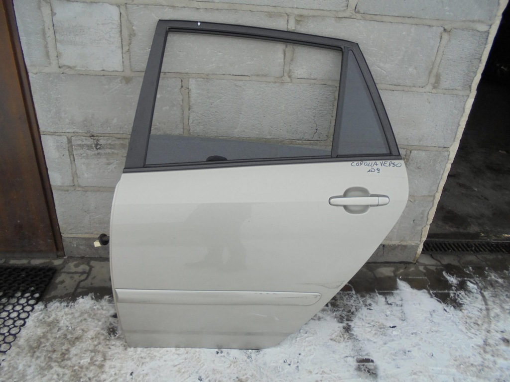фото №1, Дверь левый задняя toyota corolla verso 1d9 -доставка-
