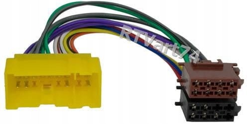 фото №2, Рамка радіо з'єднувач iso nissan primera p11