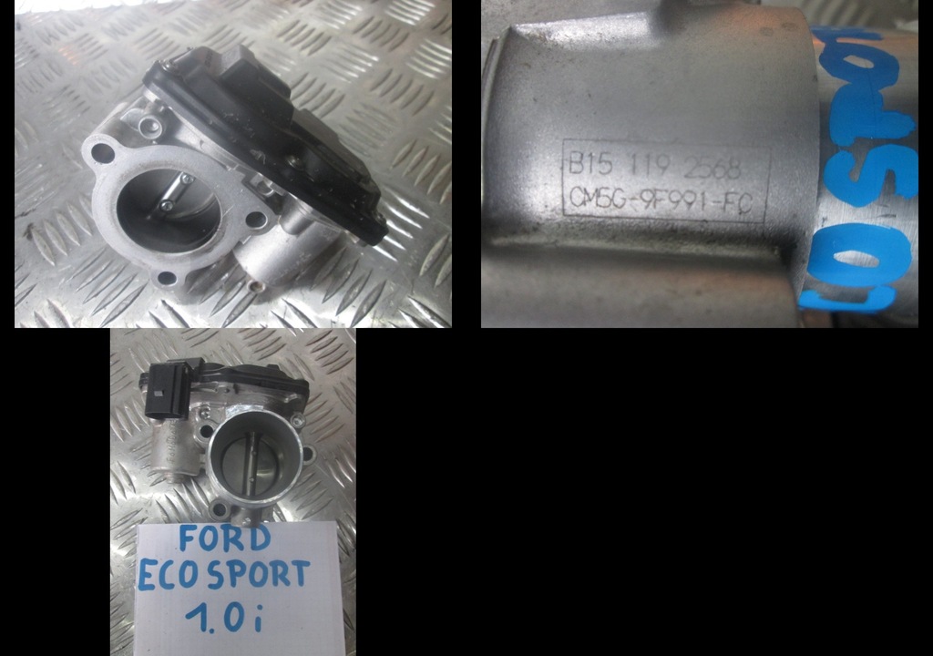 фото №1, Дроссельная заслонка ford ecosport 1,0i cm5g-9f991-fc