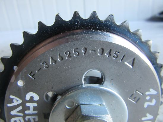 фото №4, Chevrolet aveo 1.2 16v вал распределительного вала 96959752 org