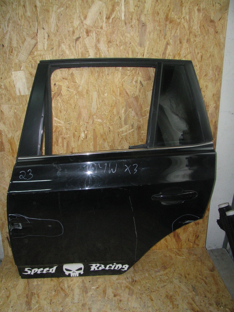 фото №1, Дверь левая задняя bmw e83 x3 с стекло ручка