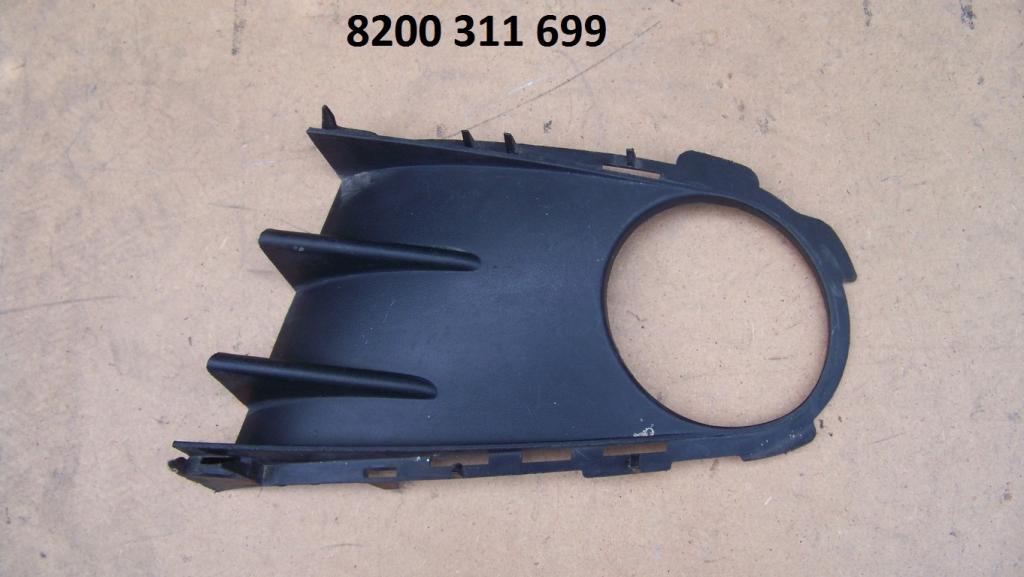 фото №1, Renault modus рамка решётка радиатора противотуманной фары левая бампер