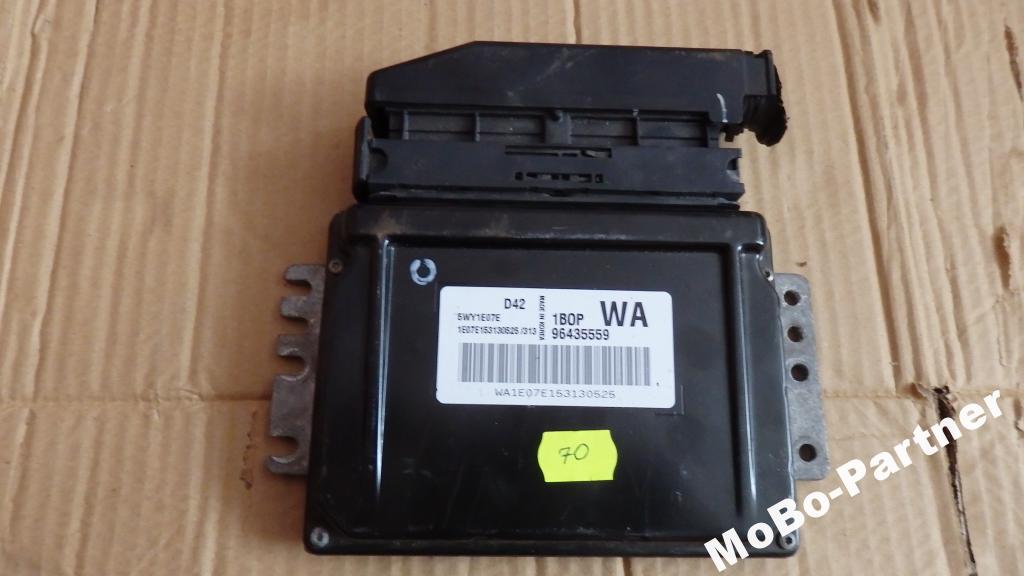 фото №1, Бортовой компьютер блок управления chevrolet kalos 96435559