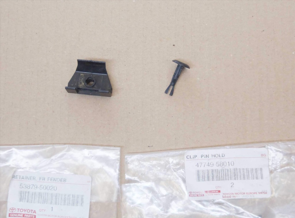 фото №2, Lexus ls rx кліпса кронштейн кліпса підкрилок бампер