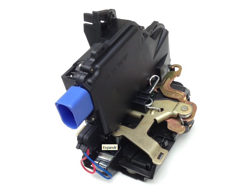 фото №1, Замок дверь левых передние skoda roomster 3b1837015ar