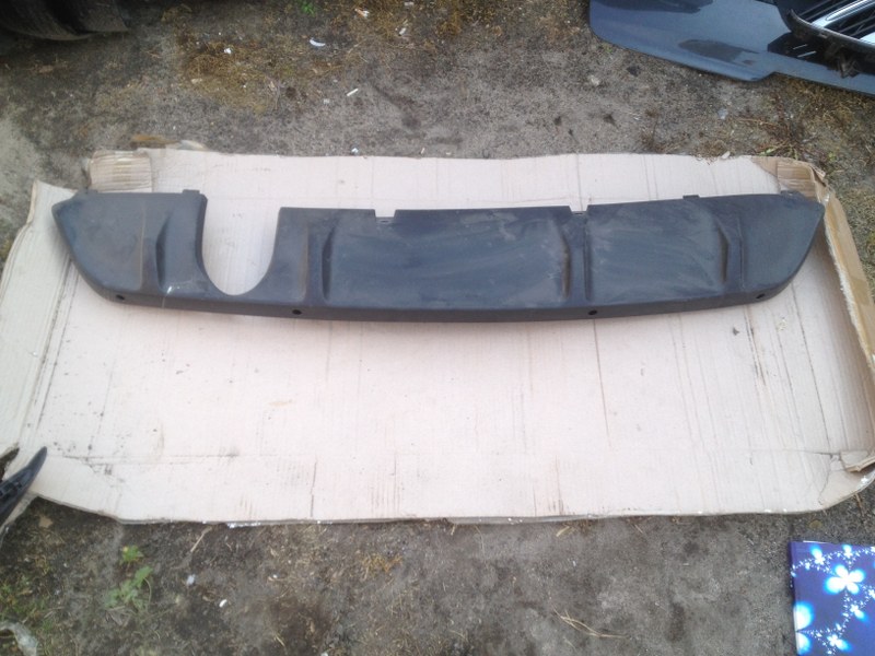 фото №1, Citroen ds3 09-15 накладка, накладка бампер задняя