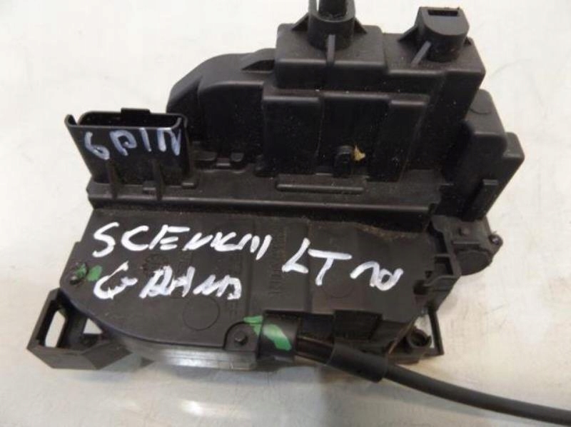 фото №2, Замок дверь левый задняя 6pin renault scenic iii