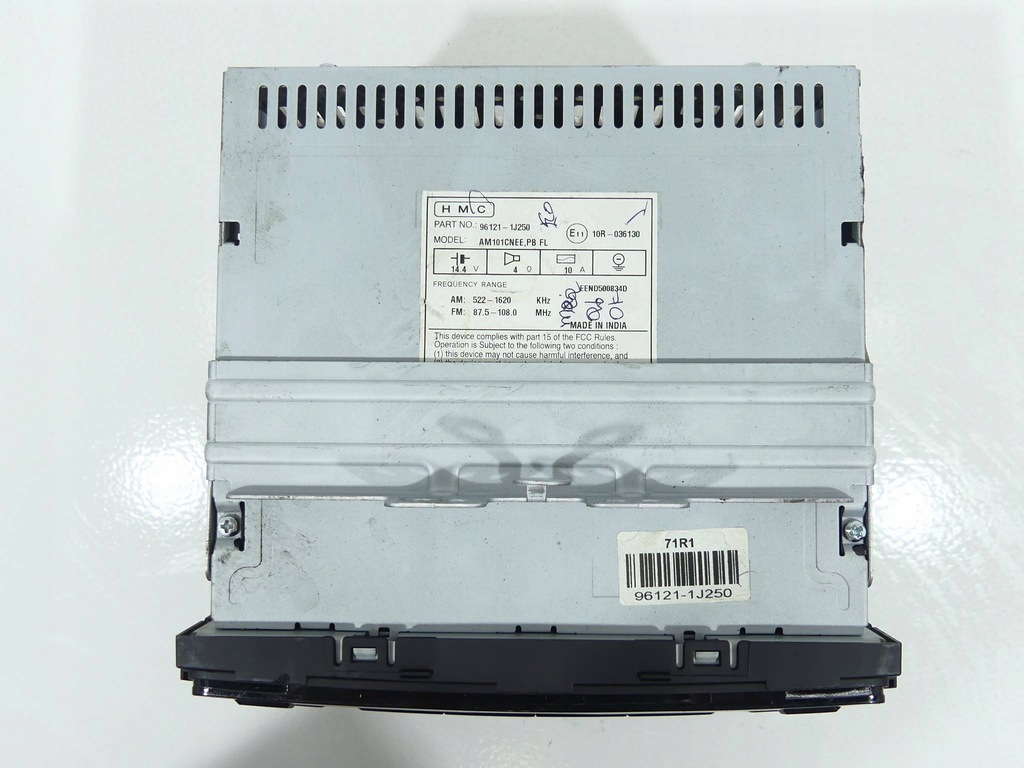 фото №2, Hyundai i20 12-14 lift радіо cd 96121-1j250