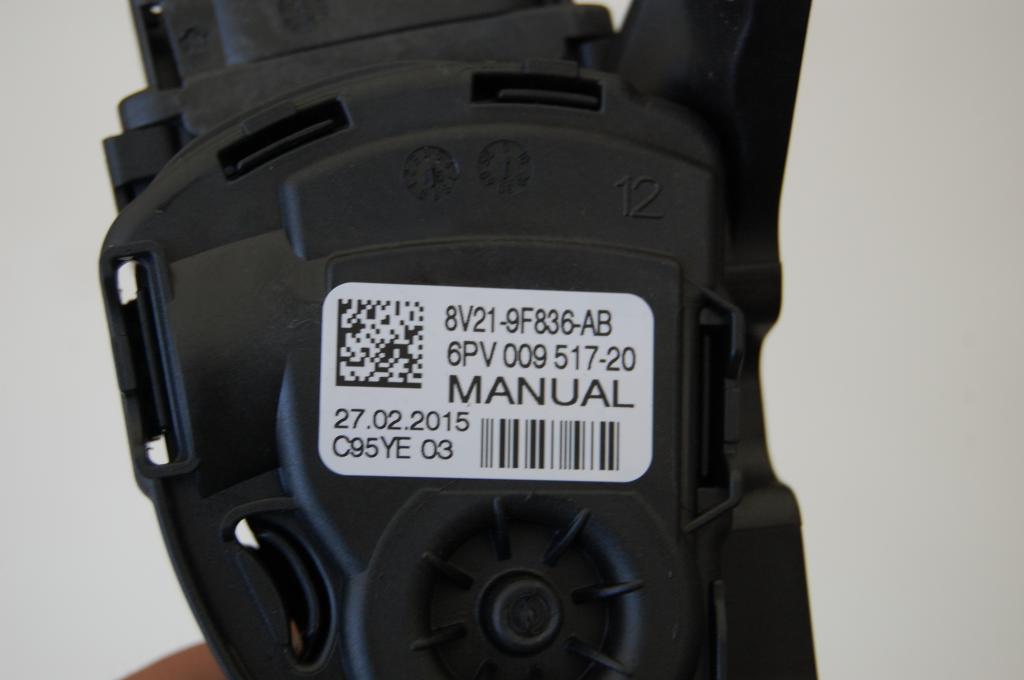 фото №2, Педаль газа ford fiesta mk7 1,4tdci