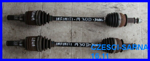 фото №2, Привідний вал права ліва перед infiniti m30d