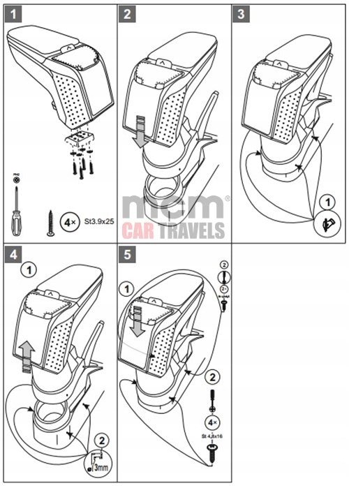 фото №6, Seat ibiza 2017- arona 2017- підлокітник luxus armster 2