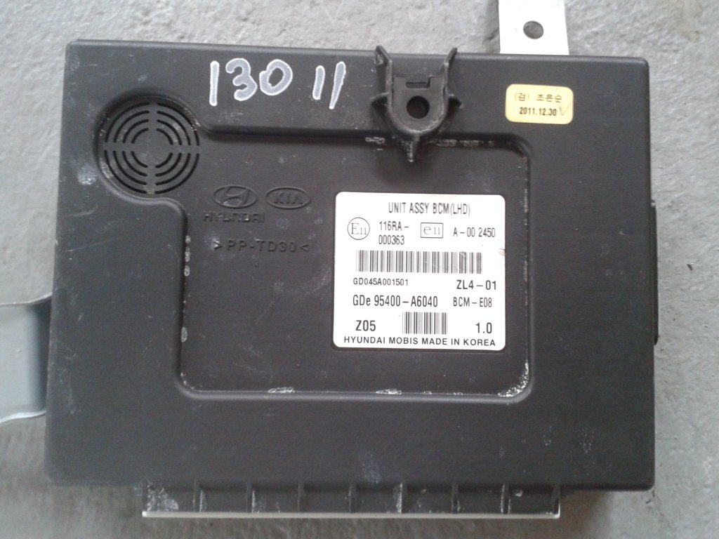 фото №1, Hyundai i30 ii 2012-15 модуль bcm 95400-a6040