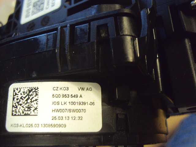 фото №8, Перемикач комбінований audi a3 8v0 2013-