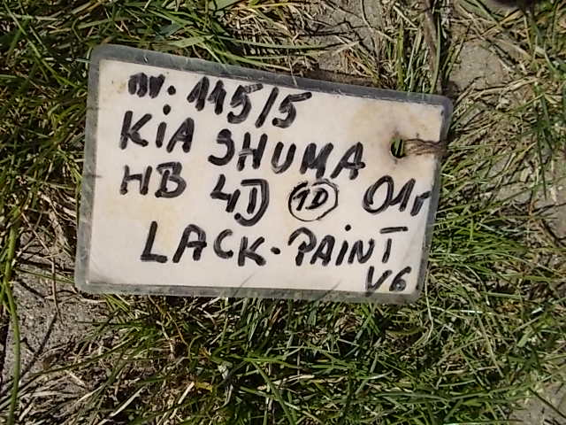 фото №5, Бампер перед kia shuma nr лак v6 nr145/5