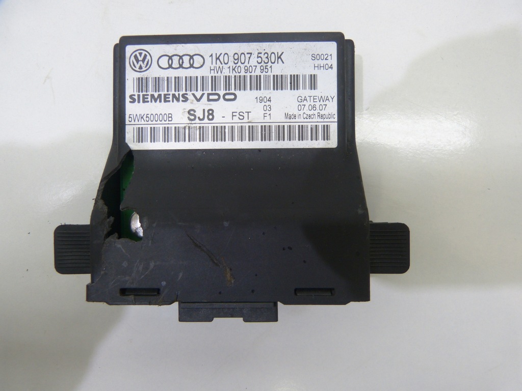 фото №6, Бортовой компьютер 03g906021pm vw golf v 1,9tdi 1k0920874b