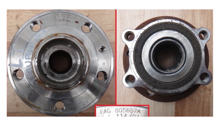 фото №1, Volkswagen tiguan 15 r ступиця підшипник задня