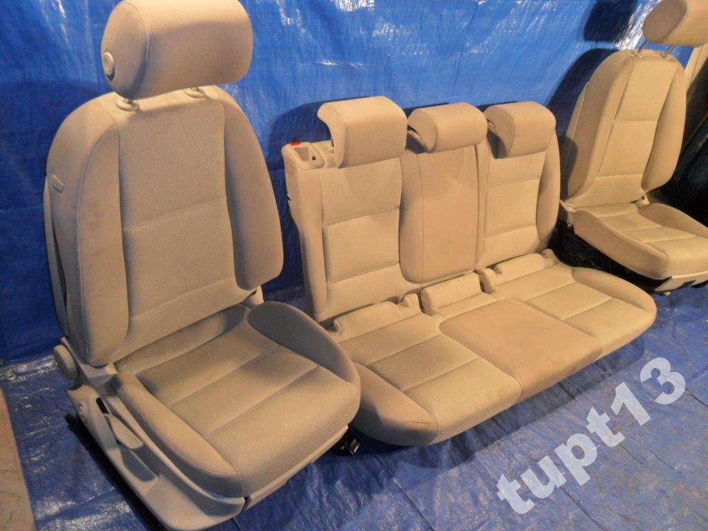 фото №4, Audi a3 2008-12 r салон сидіння заднє сидіння комплект