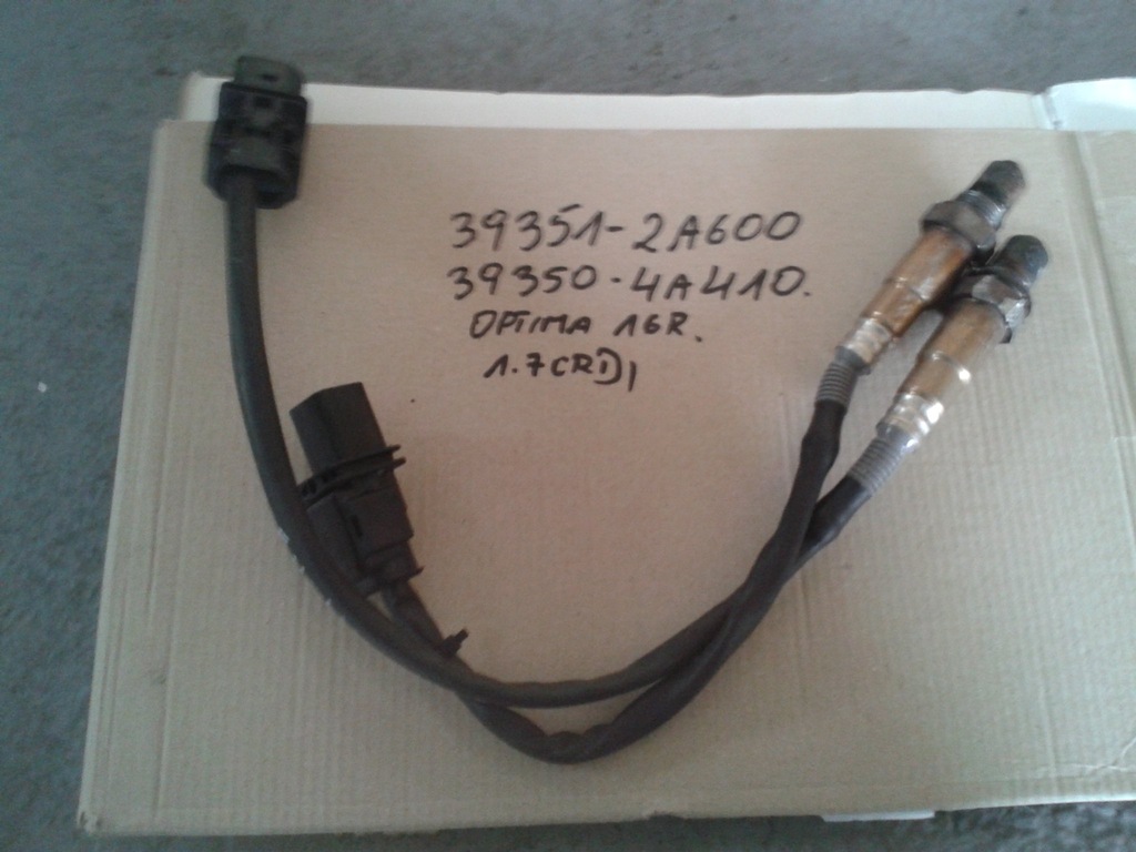 фото №1, Kia optima 2016 1.7 crdi датчик лямбда-зонд 39351-2a600