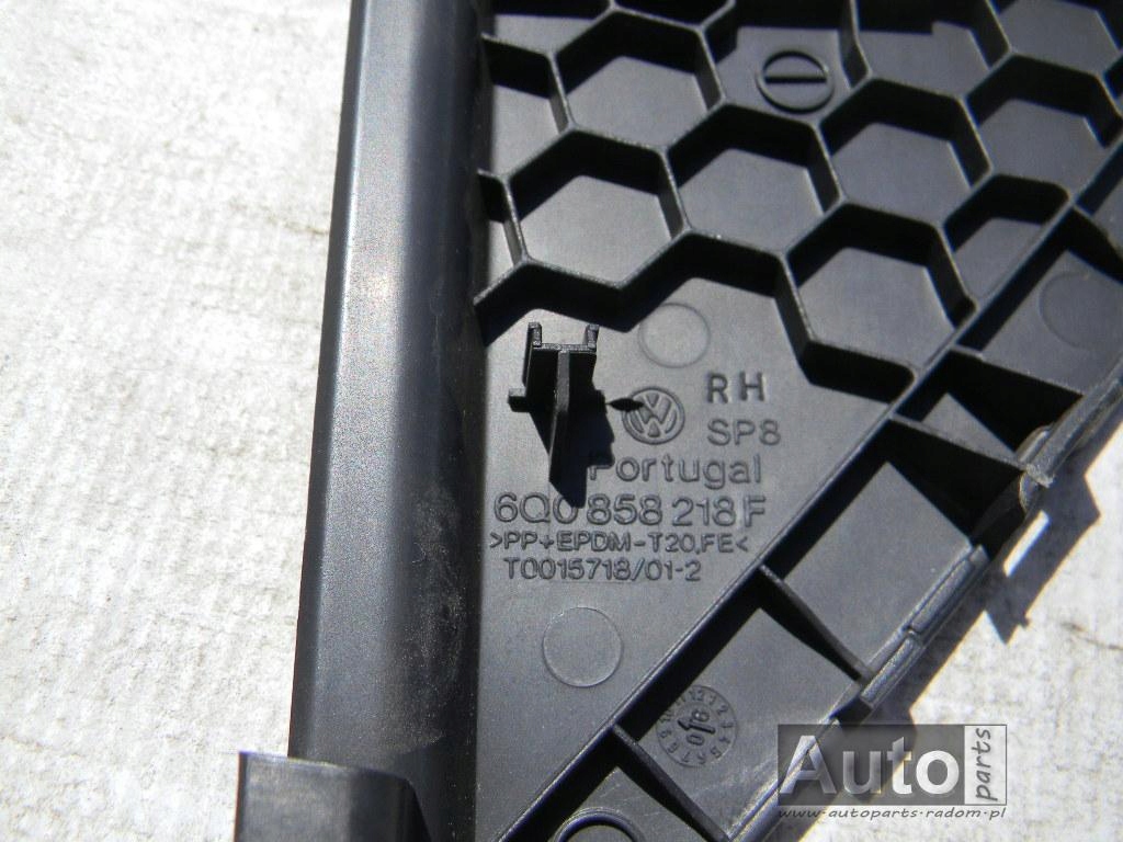 фото №5, Заглушка панели консоли 6q0858218f vw polo 9n