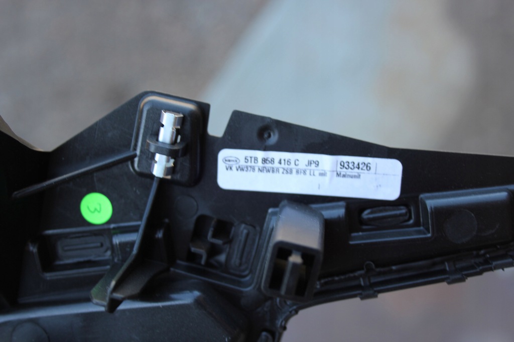 фото №6, Бардачок пасажира панель консолі vw touran 5tb858416