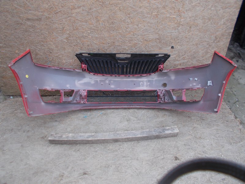 фото №7, Бампер перед передній skoda rapid lift