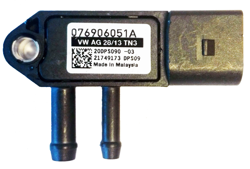 фото №1, Датчик тиску вихлопних газів dpf audi q7 3.0 tdi oryg!