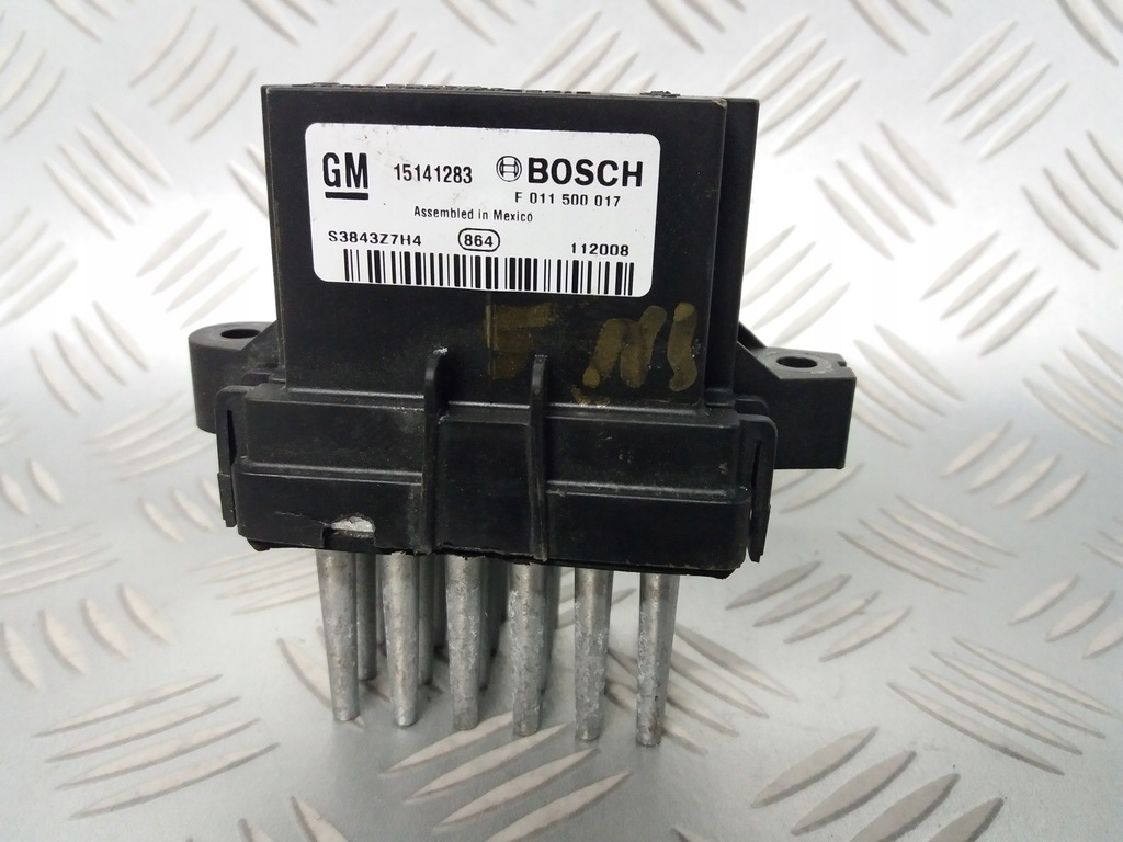 фото №1, 15141283 резистор вентилятор opel insignia