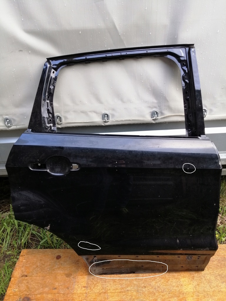 фото №1, Ford kuga mk2 двері праве правий задня