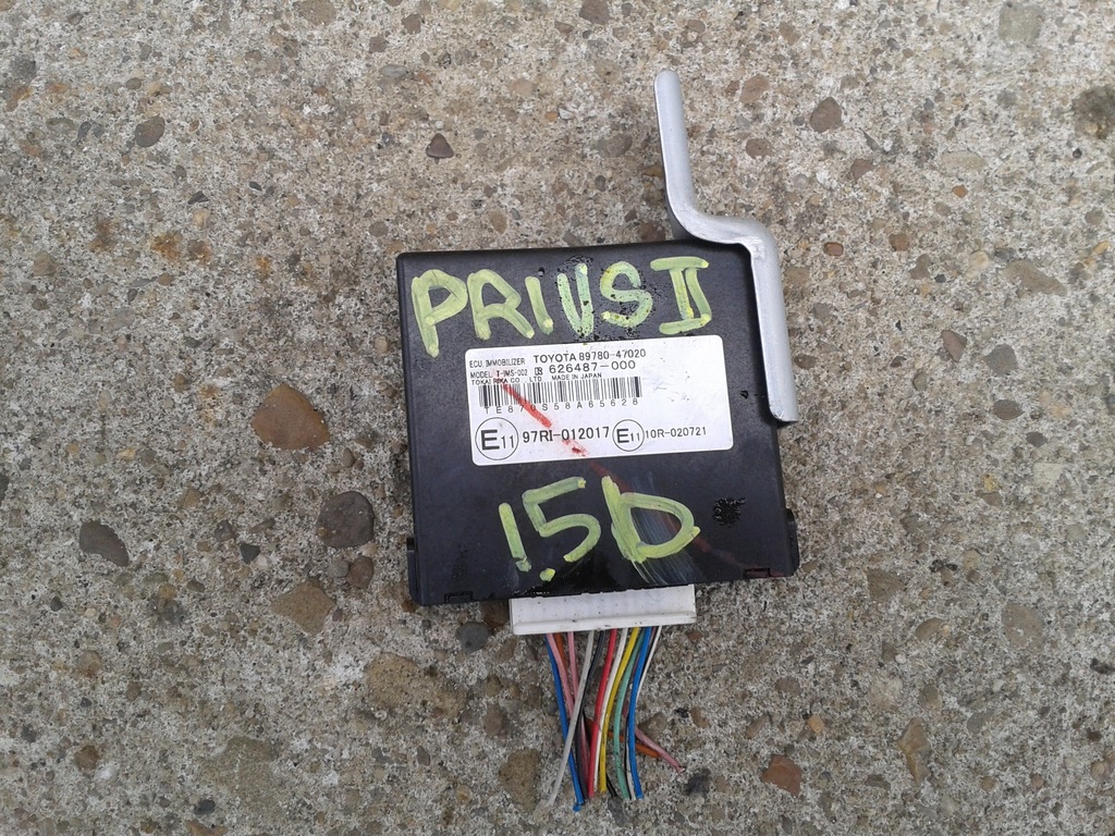 фото №1, Модуль блок управления toyota prius ii 1.5 b 8978047020