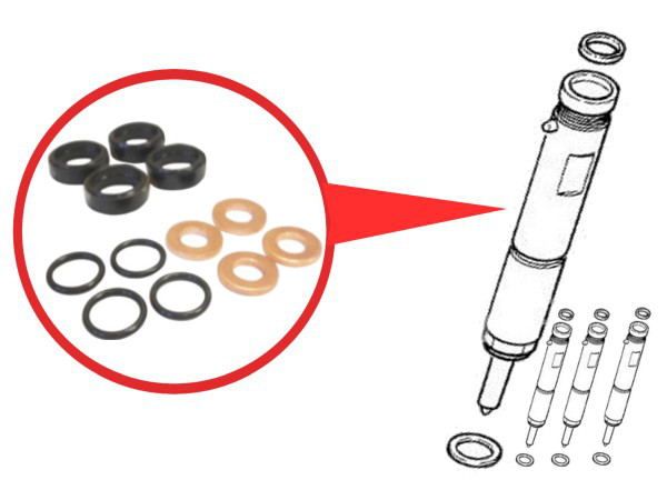 фото №6, Ertons aq12366 набір ремонтний форсунки