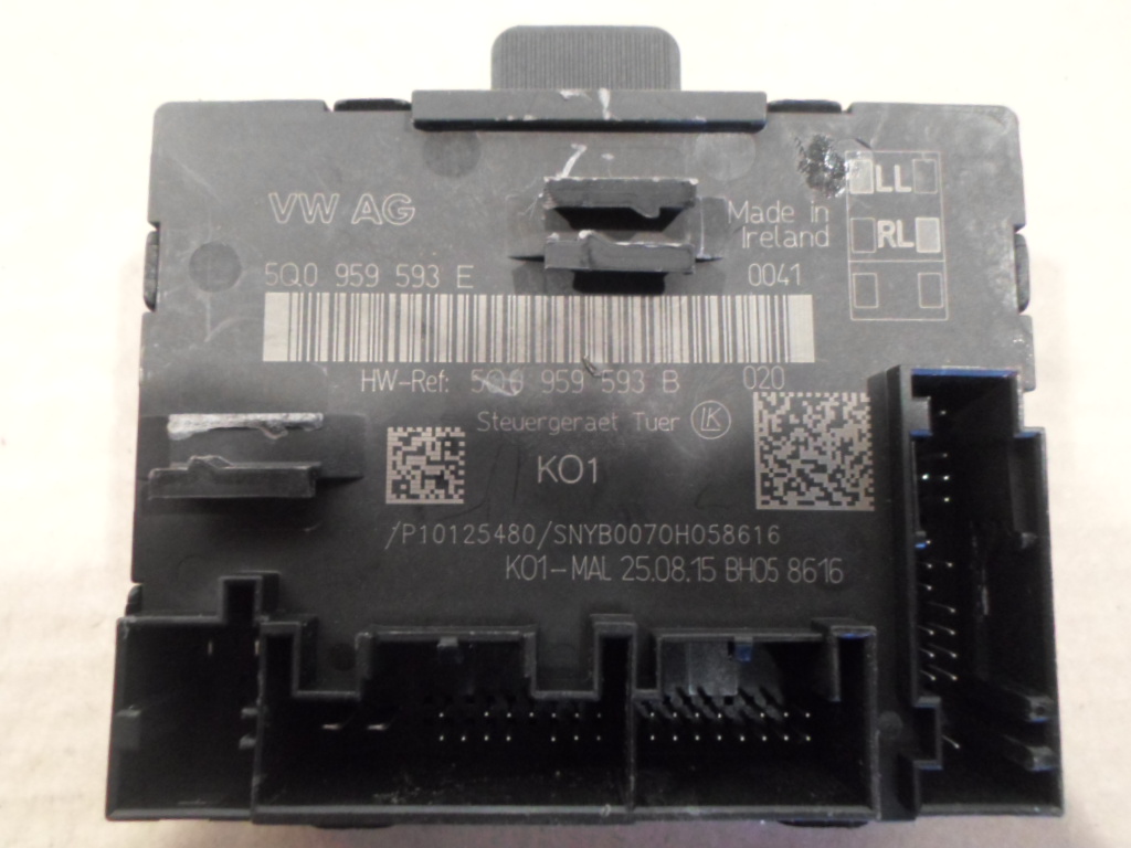 Купить Vw touran 3 5ta модуль дверь 5q0959593e