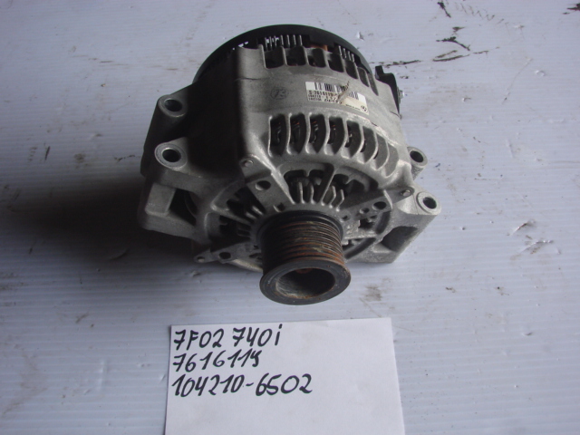 фото №1, Bmw 7 f02 740i генератор 7616119