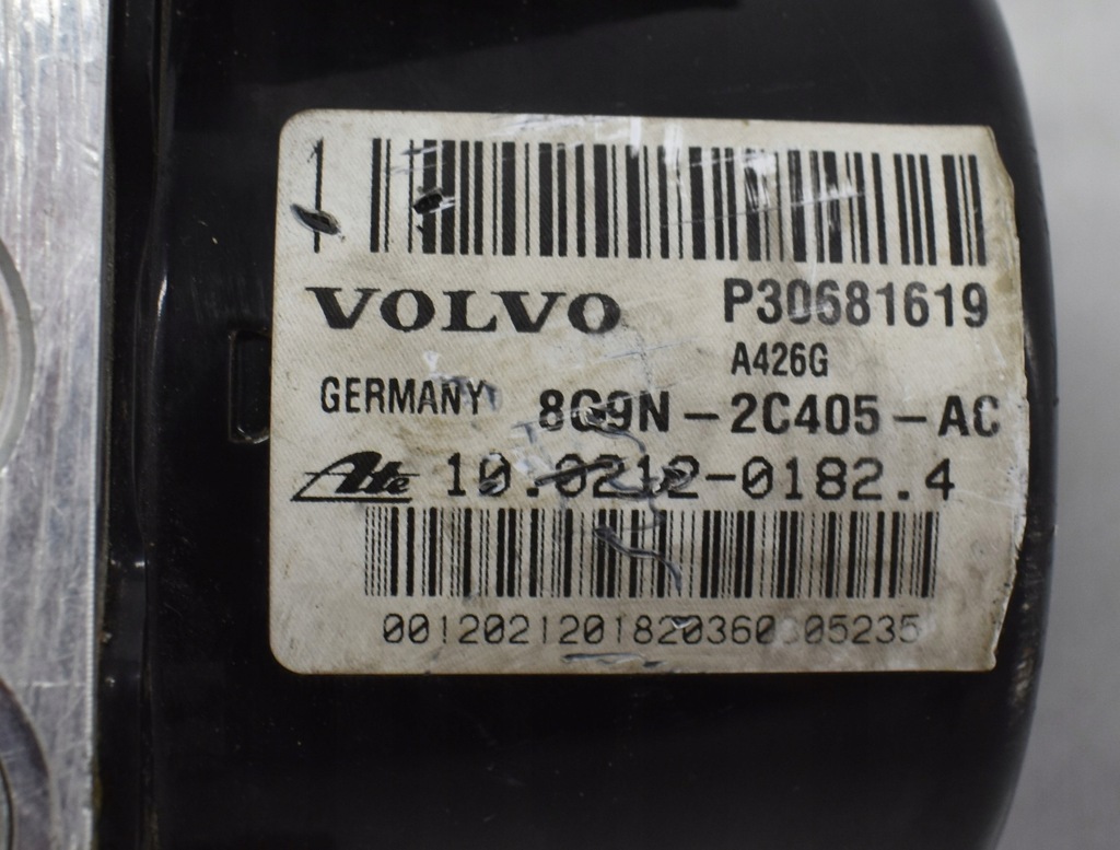 фото №10, Volvo xc60 s60 v70 насос abs 30681619 демонтаж eu!