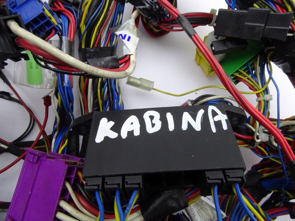 фото №8, Daf cf 85 06-13 euro 5 джгут електропроводка панелі салону кабіни anglik