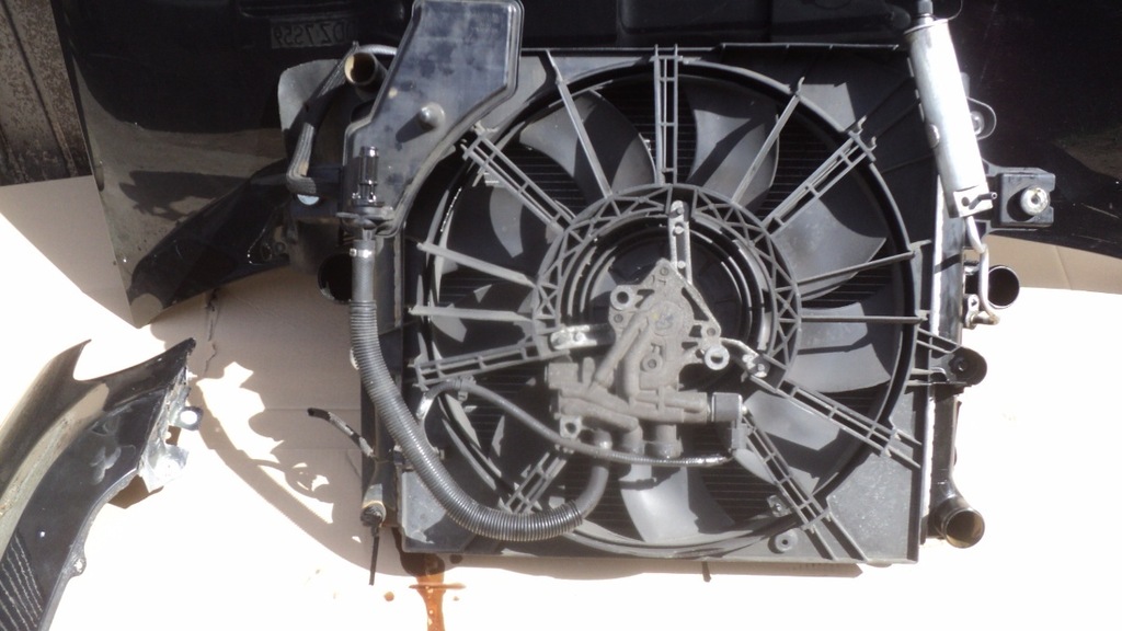 фото №7, Комплект радіатор вентилятор jeep cherokee 3.0 crd