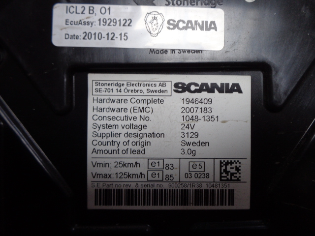 фото №5, Счетчик приборы scania 2010r 800zł.netto