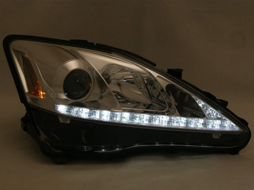 Фара дневные line ходовие огни  led drl lexus is 2005-11 Доставка