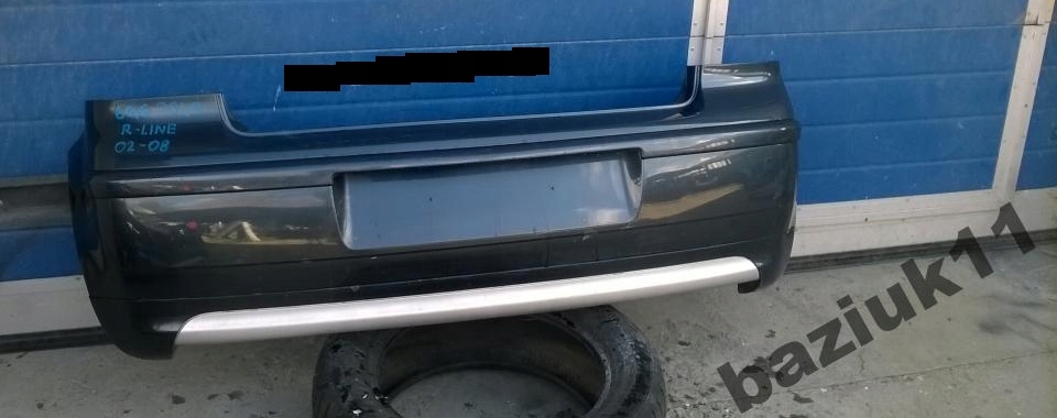 фото №1, Бампер vw polo 6q0 r-line задняя хороший