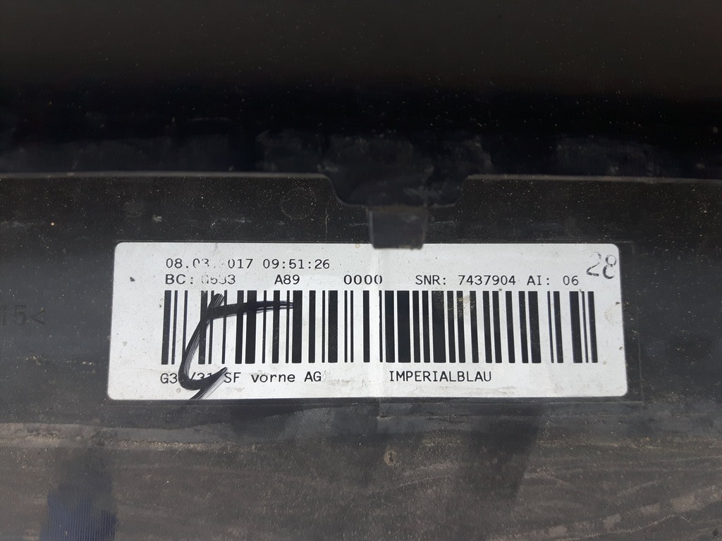 фото №7, Bmw 5 g30 g31 бампер передний перед