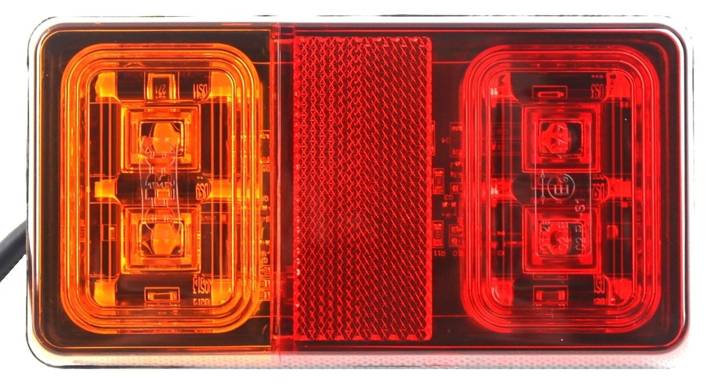 фото №1, Лампа задня причепа комбінована led діодна евакуатор