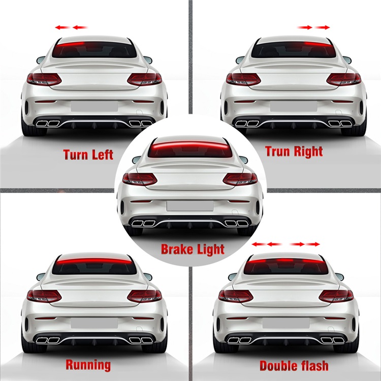 фото №9, Третій світло стоп led положення + плаваючий динамічні поворотник 100cm