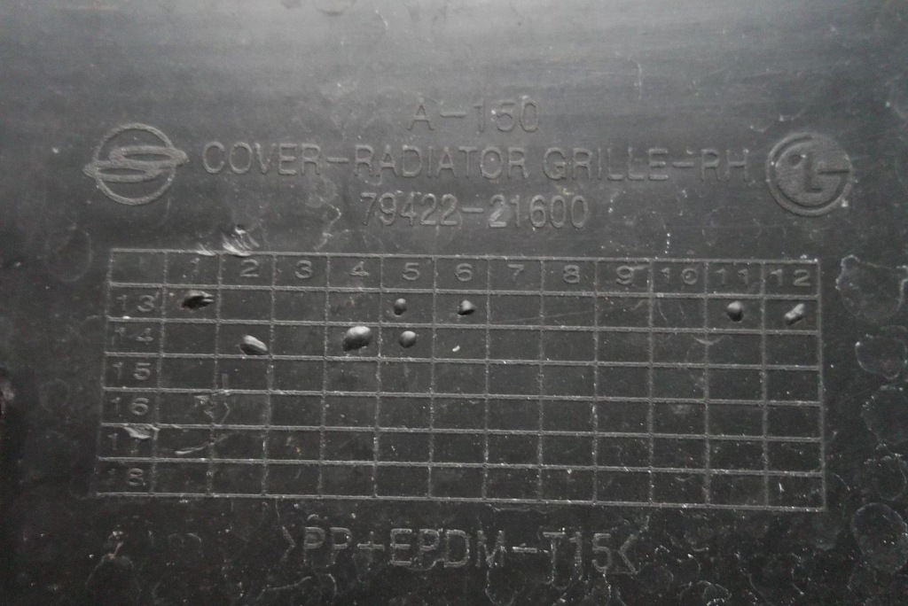 фото №7, Решётка радиатора решётка радиатора ssangyong rodius turismo