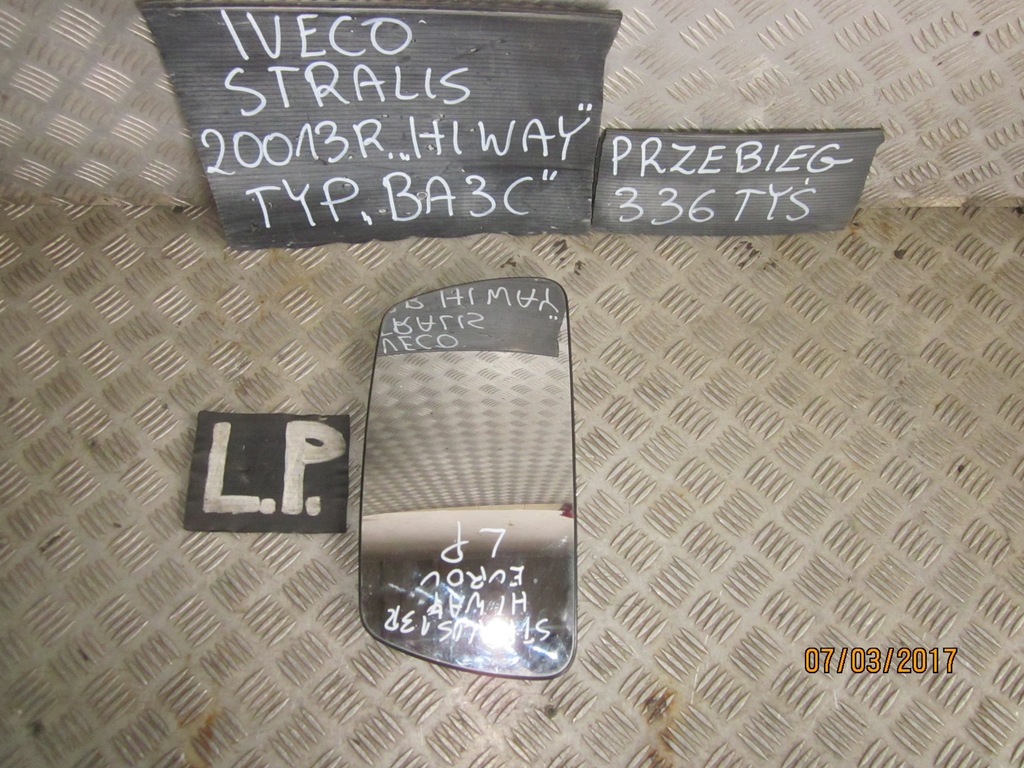 фото №1, Вкладиш дзеркало iveco stralis 2013r