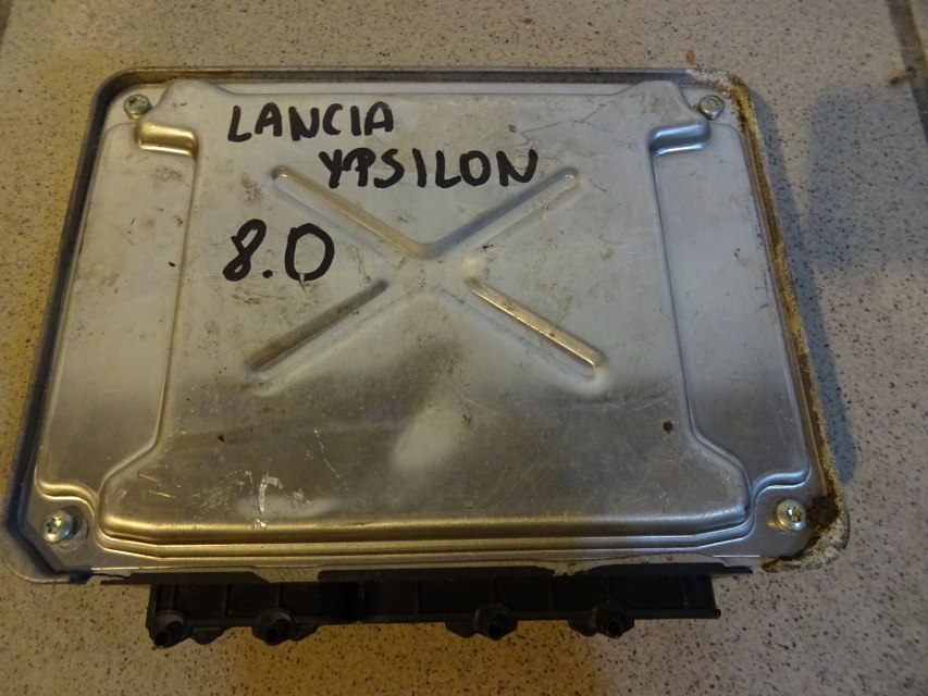 фото №4, Бортовий комп'ютер блок керування двигуна lancia ypsilon